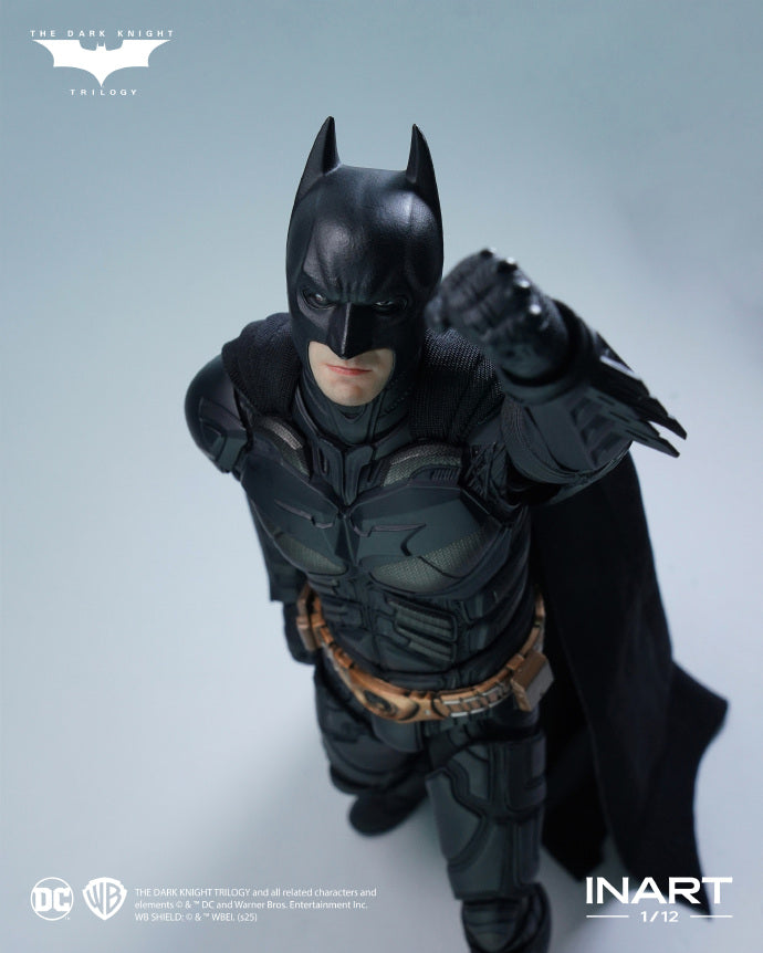 [PREORDER] INART Batman 1/12 Scale Action Figure Deluxe Ver - The Dark Knight Rises