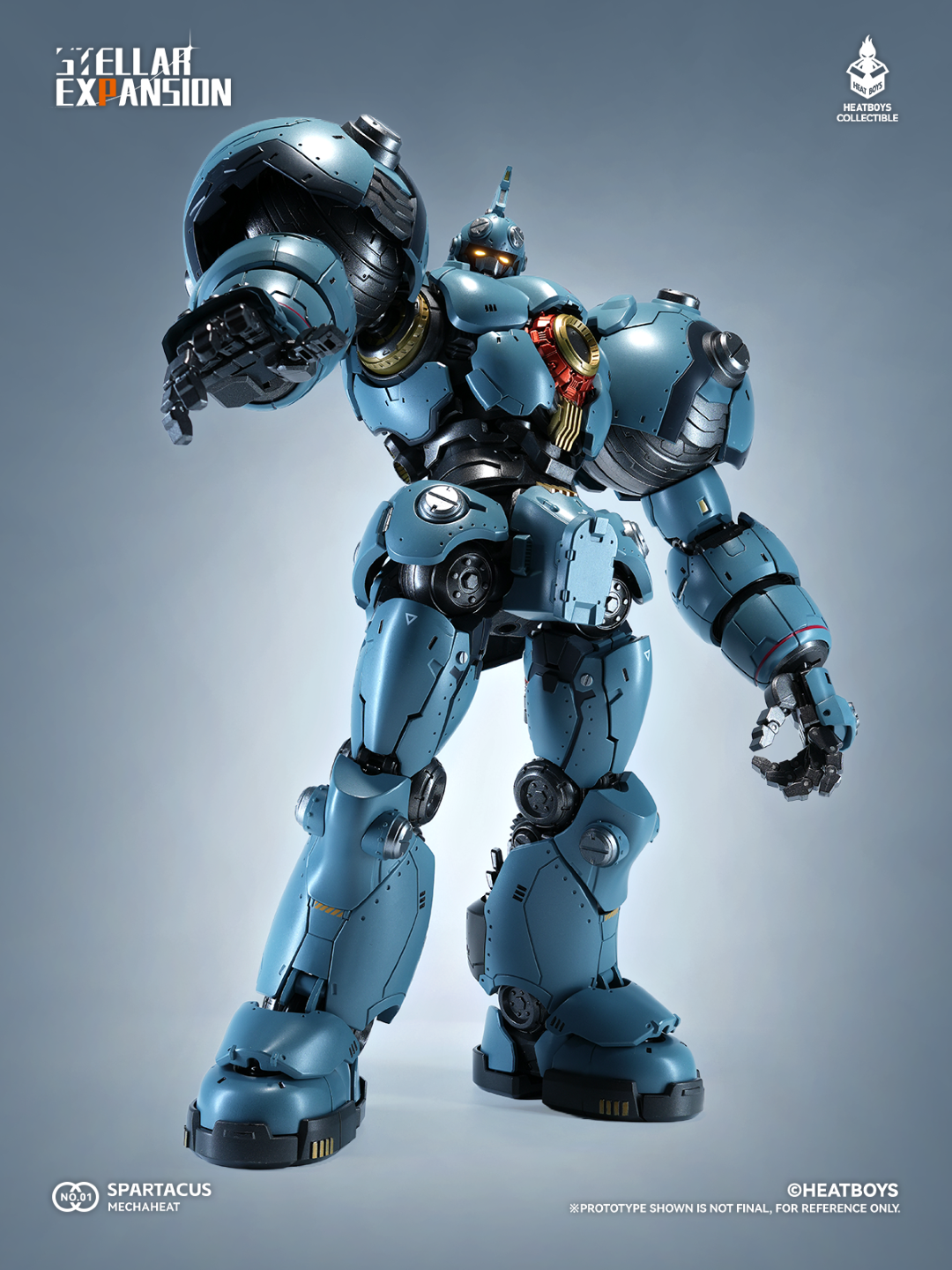 [PREORDER] Heatboys HB0083 Mechaheat Spartacus - Stellar Expansion