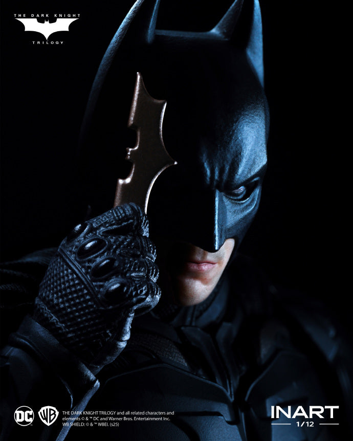 [PREORDER] INART Batman 1/12 Scale Action Figure Deluxe Ver - The Dark Knight Rises