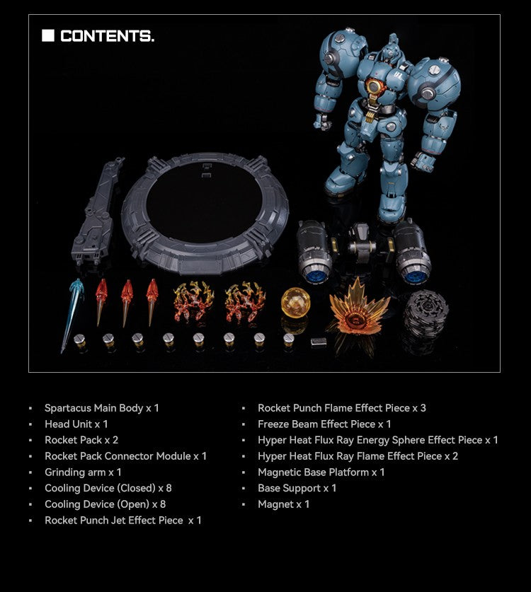 [PREORDER] Heatboys HB0083 Mechaheat Spartacus - Stellar Expansion