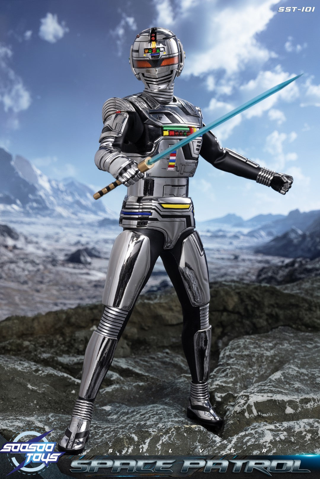 [PREORDER] SST-101 Silver Space Patrol 1/6 Scale Figure