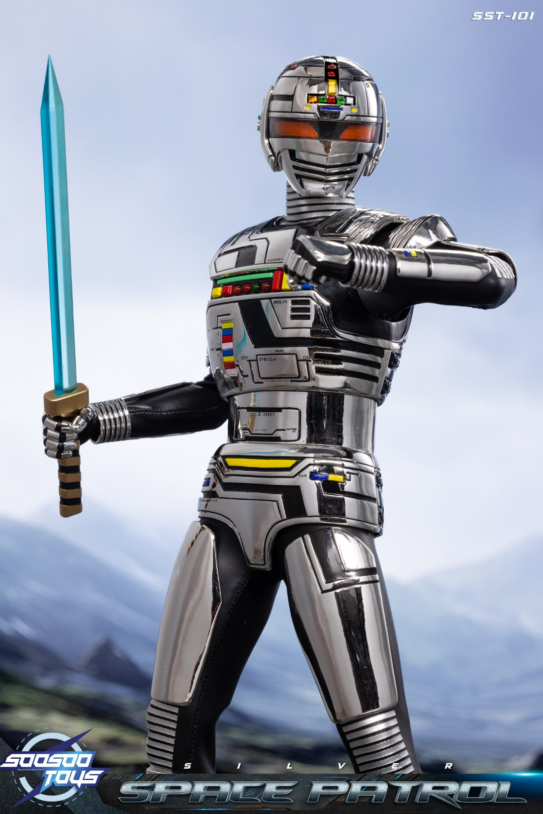 [PREORDER] SST-101 Silver Space Patrol 1/6 Scale Figure