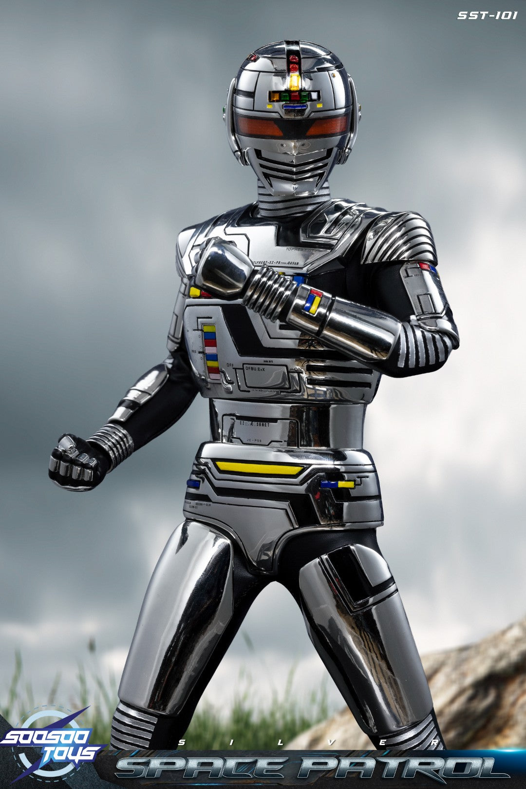 [PREORDER] SST-101 Silver Space Patrol 1/6 Scale Figure