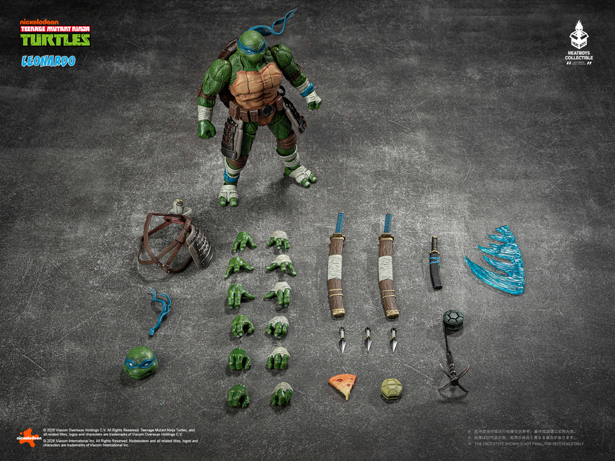 [PREORDER] HEATBOYS HB0103 HEATFIG Ninja Turtles Leonardo Action Figure