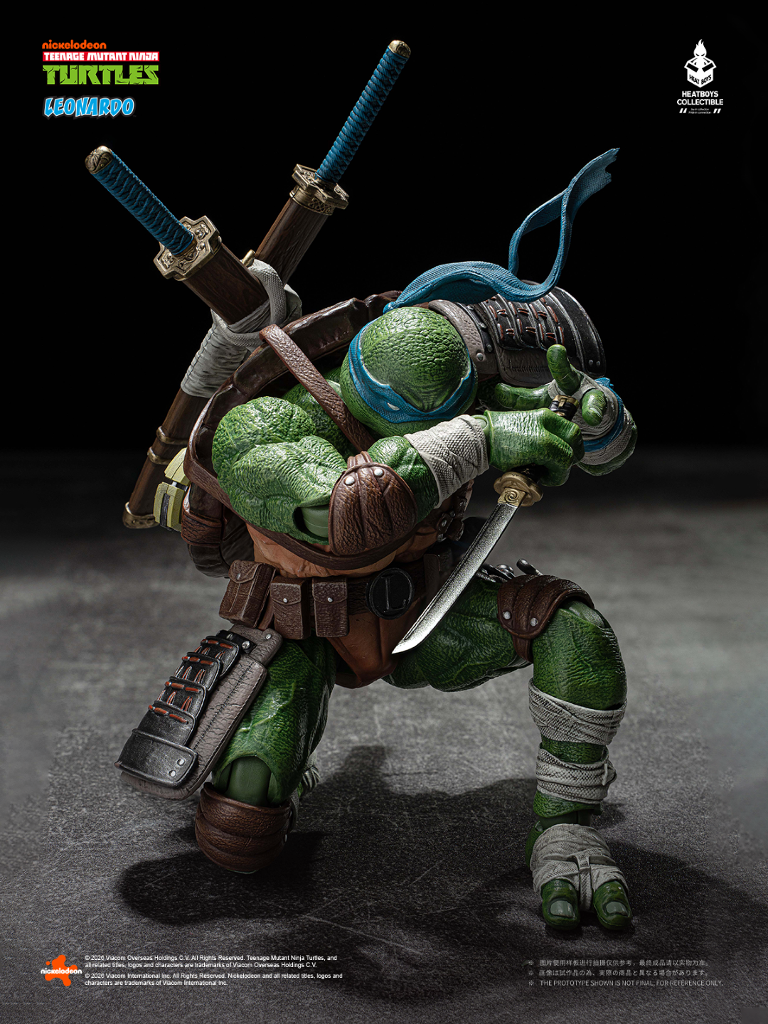 [PREORDER] HEATBOYS HB0103 HEATFIG Ninja Turtles Leonardo Action Figure
