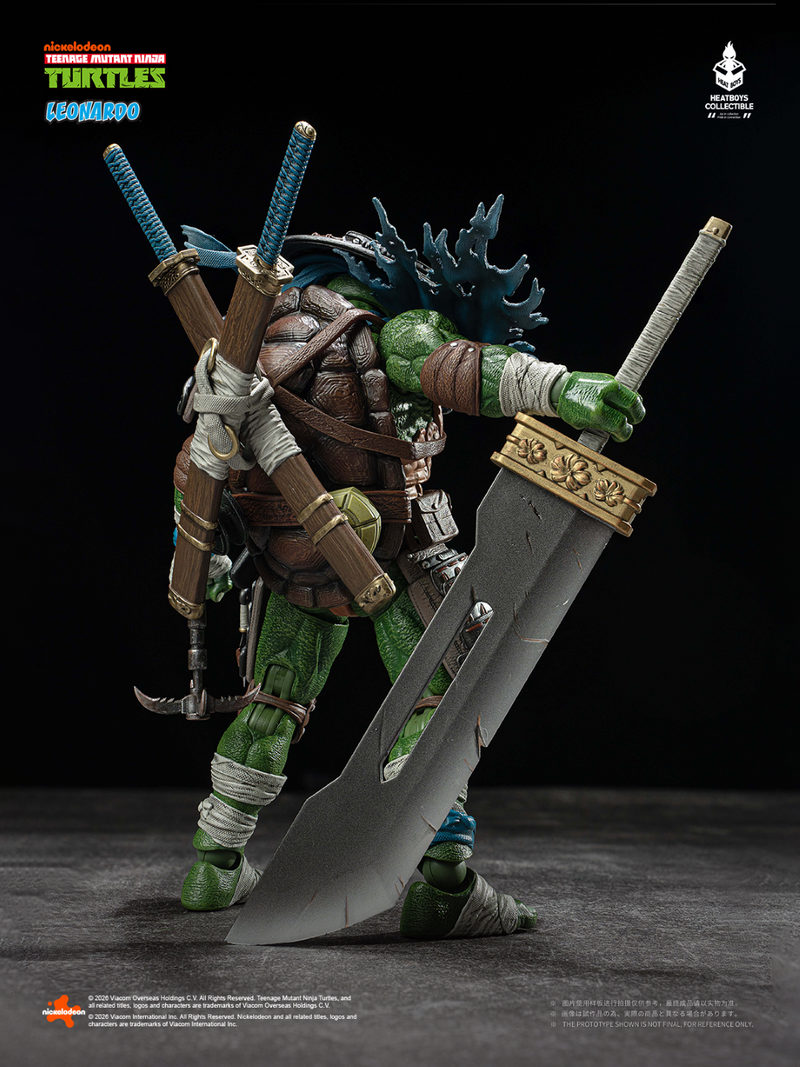 HEATBOYS HB0103 HEATFIG Ninja Turtles Leonardo Action Figure