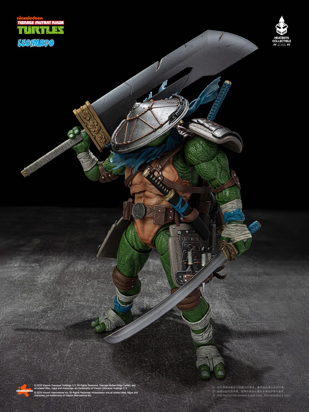 [PREORDER] HEATBOYS HB0103 HEATFIG Ninja Turtles Leonardo Action Figure