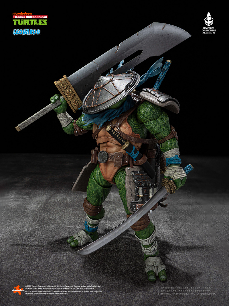 HEATBOYS HB0103 HEATFIG Ninja Turtles Leonardo Action Figure