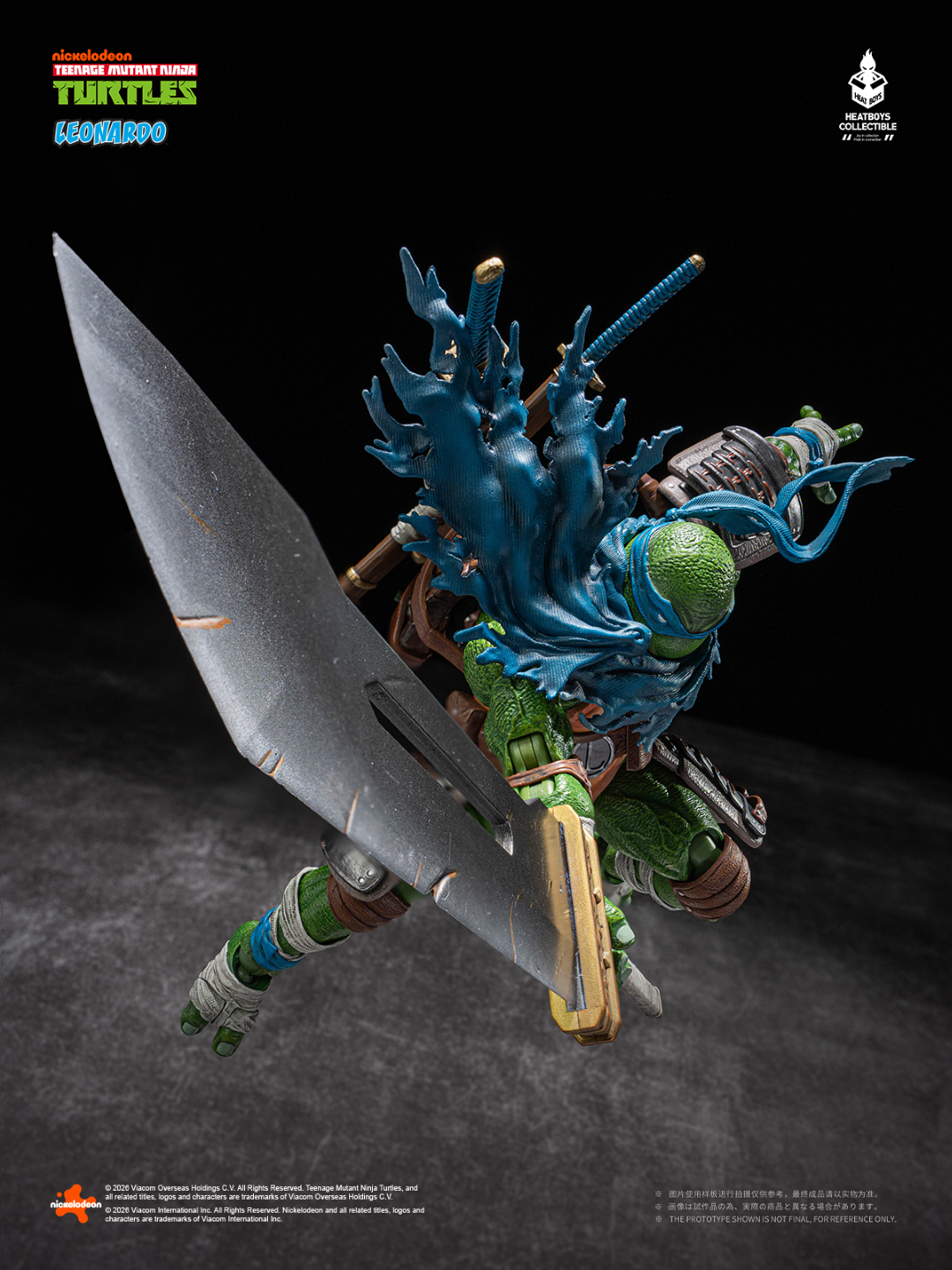 [PREORDER] HEATBOYS HB0103 HEATFIG Ninja Turtles Leonardo Action Figure