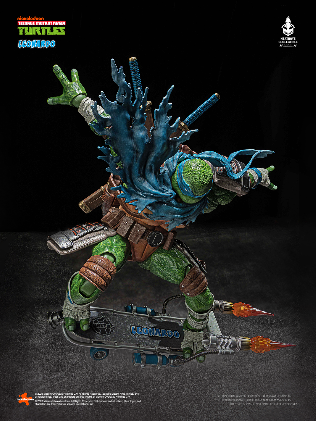[PREORDER] HEATBOYS HB0103 HEATFIG Ninja Turtles Leonardo Action Figure