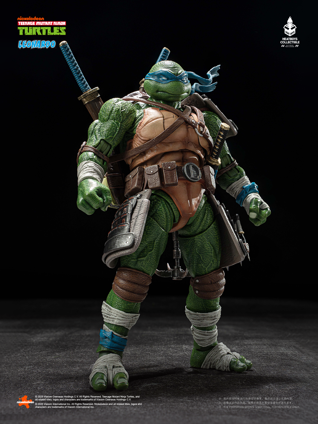 [PREORDER] HEATBOYS HB0103 HEATFIG Ninja Turtles Leonardo Action Figure