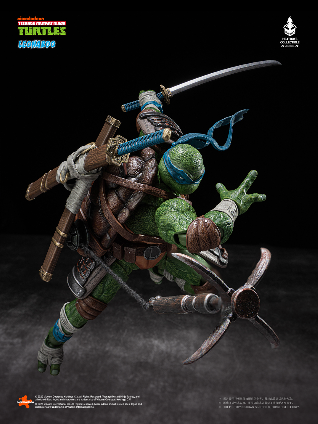 [PREORDER] HEATBOYS HB0103 HEATFIG Ninja Turtles Leonardo Action Figure