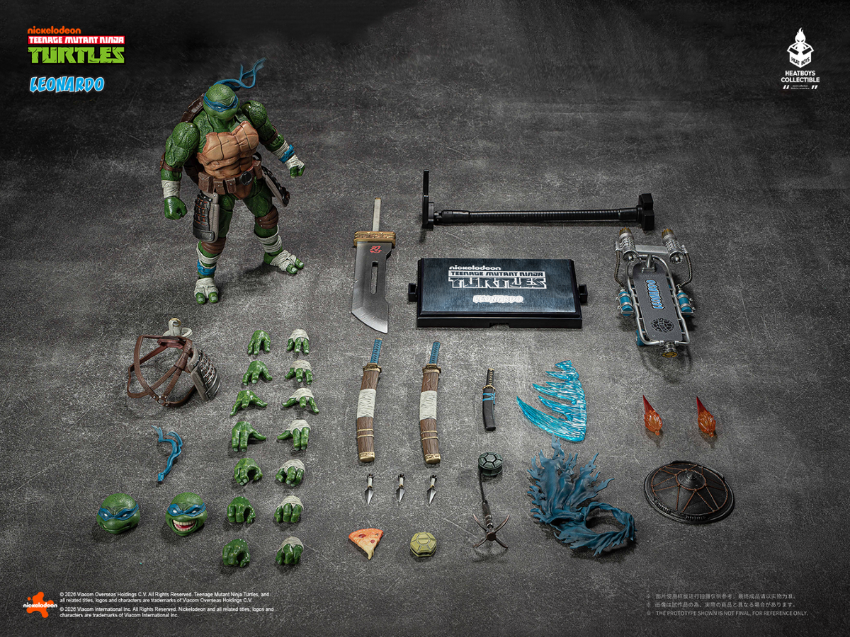 [PREORDER] HEATBOYS HB0103 HEATFIG Ninja Turtles Leonardo Action Figure
