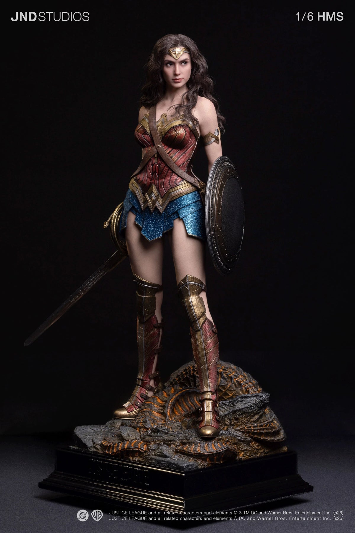 [PREORDER] Wonder Woman Justice League HMS 1/6 Silicon Statue