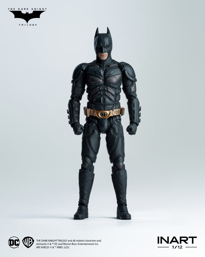 [PREORDER] INART Batman 1/12 Scale Action Figure Deluxe Ver - The Dark Knight Rises