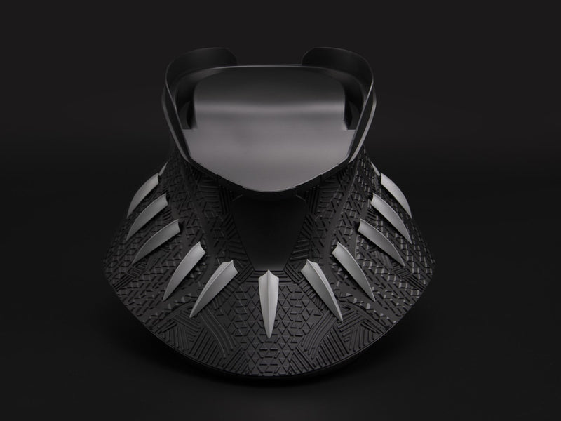 Black Panther Wearable Helmet & Display Base