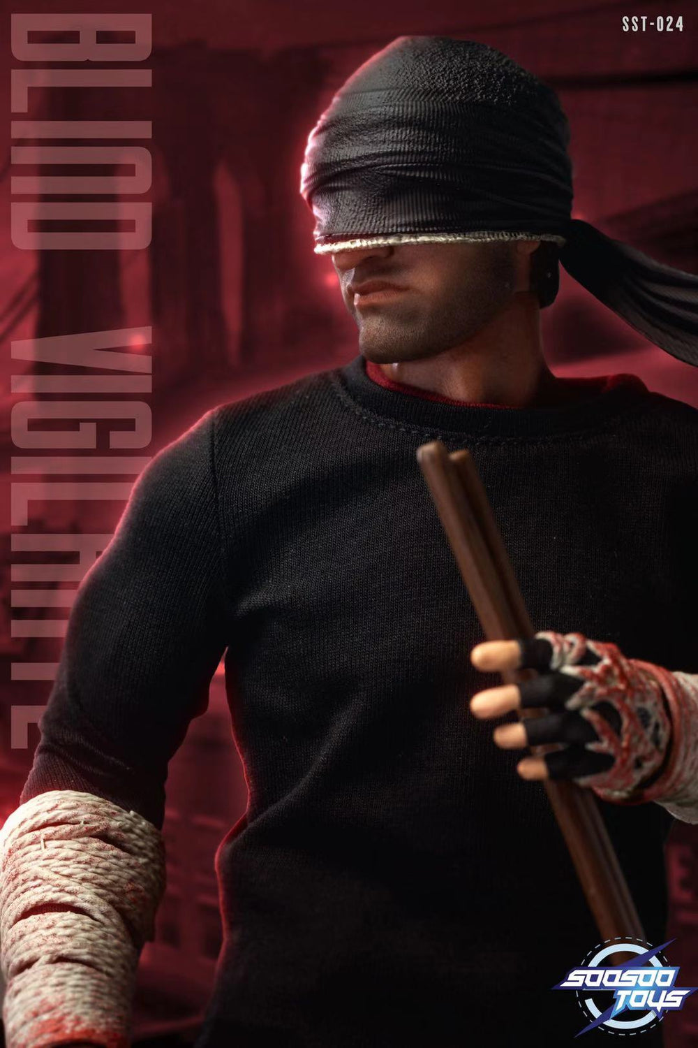 SST-024 Blind Vigilante 1/6 Scale Action Figure