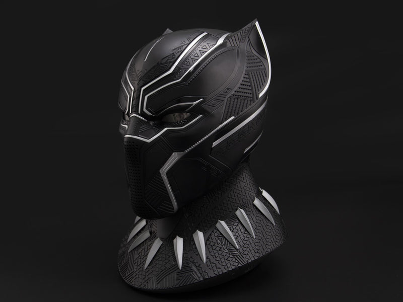 Black Panther Wearable Helmet & Display Base