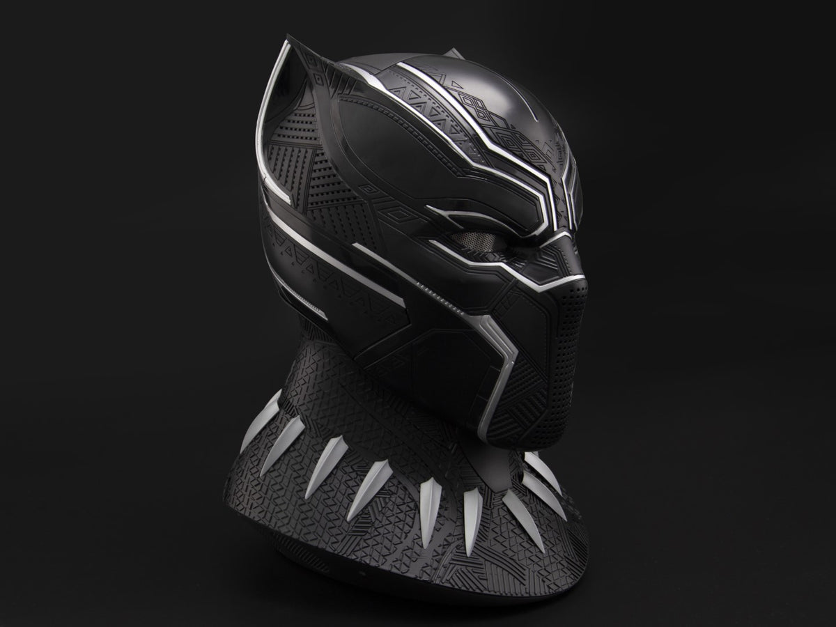 Black Panther Wearable Helmet & Display Base