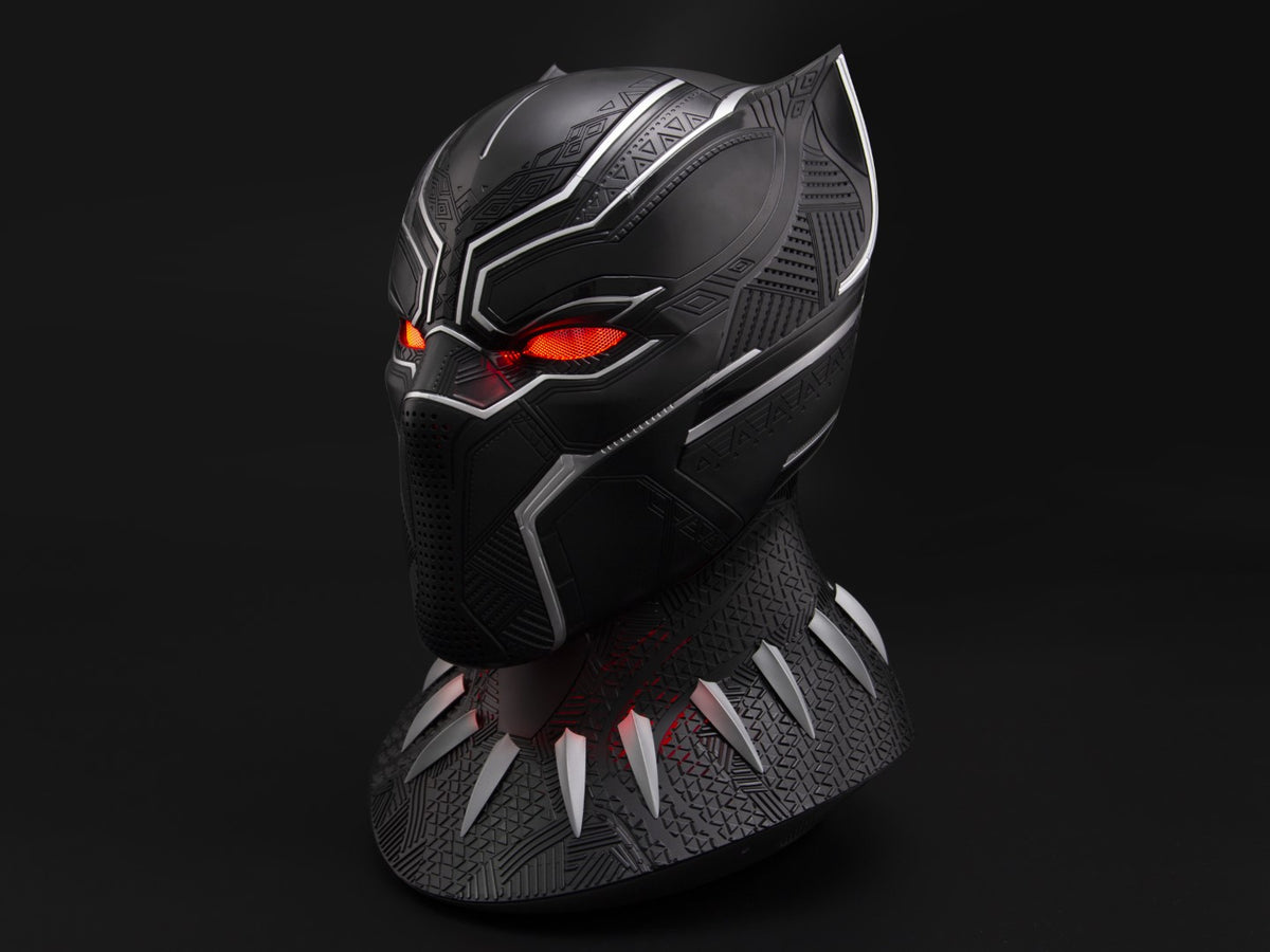 Black Panther Wearable Helmet & Display Base