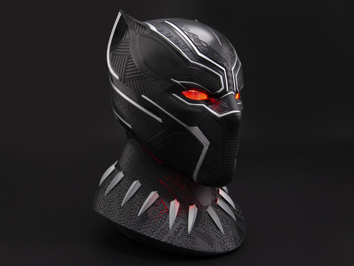 Black Panther Wearable Helmet & Display Base