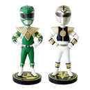 Power Rangers Green & White Ranger Bobblehead Set (SDCC Exclusive)