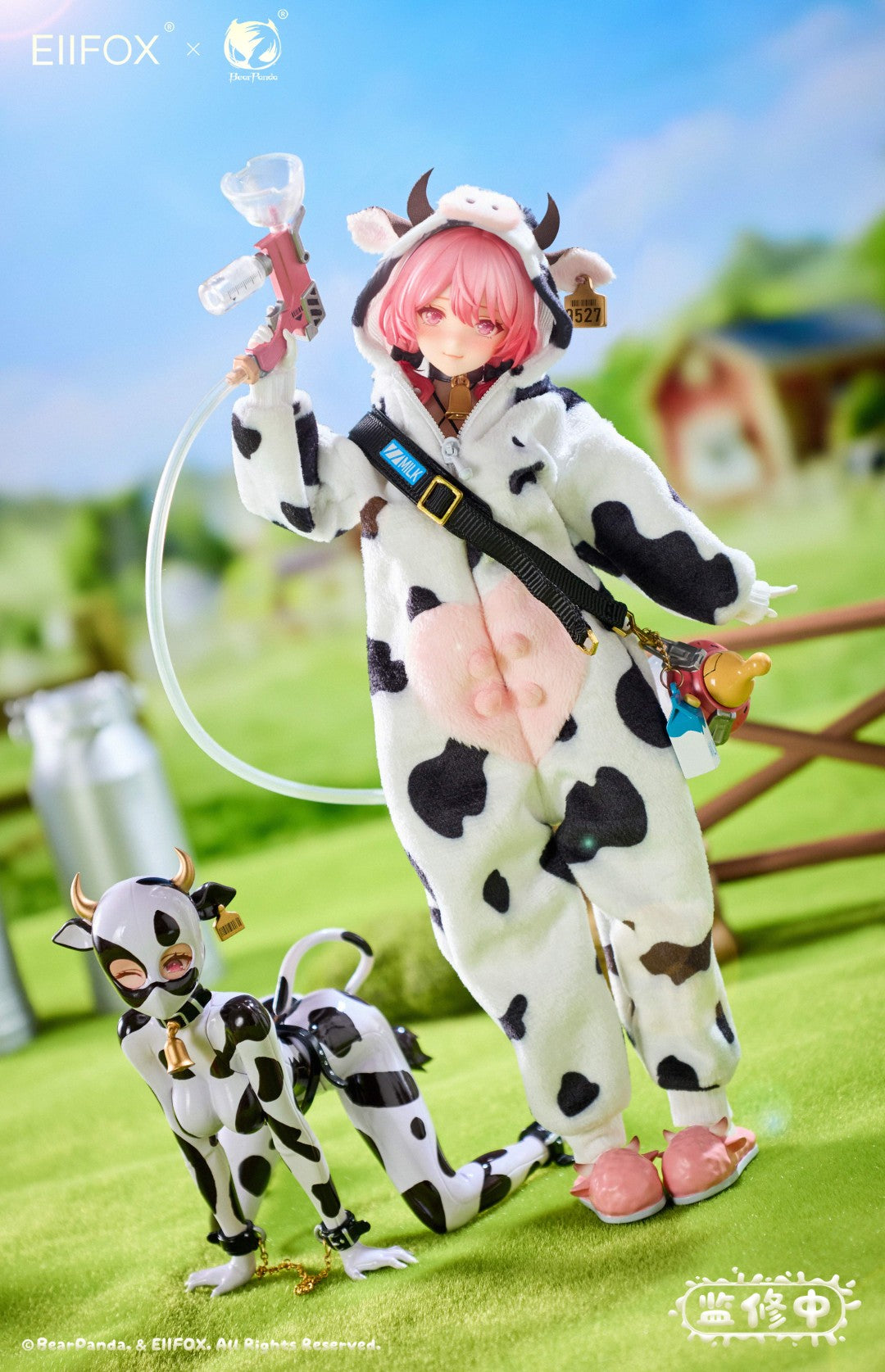 [PREORDER] BearPanda x EIIFOX Cow Girl MOMO 1/8 Scale Action Figure