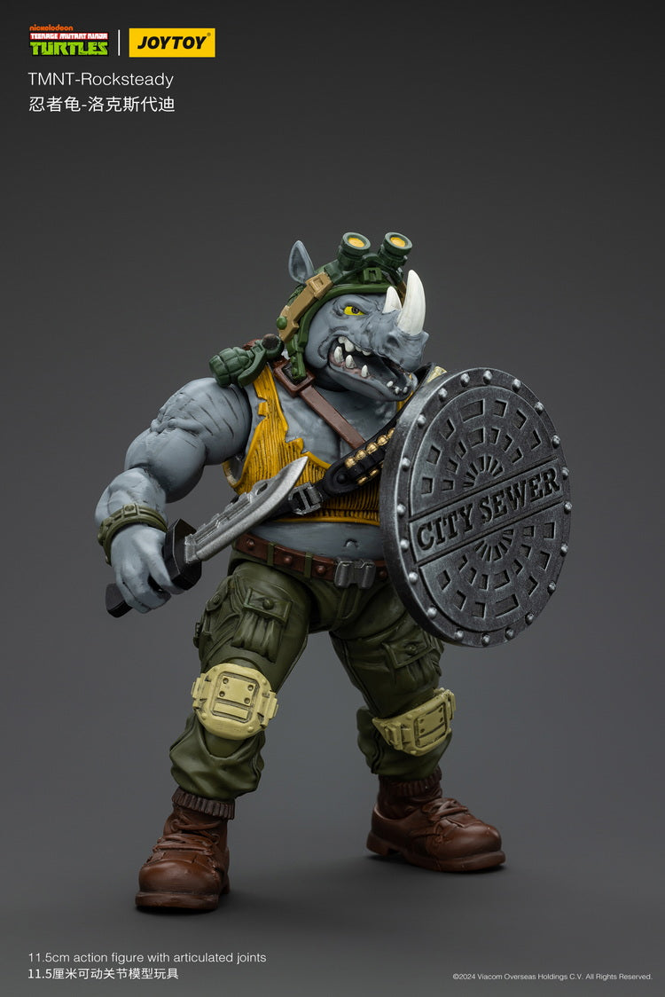 [PREORDER] JoyToy TMNT Rocksteady 1/18 Scale Figure