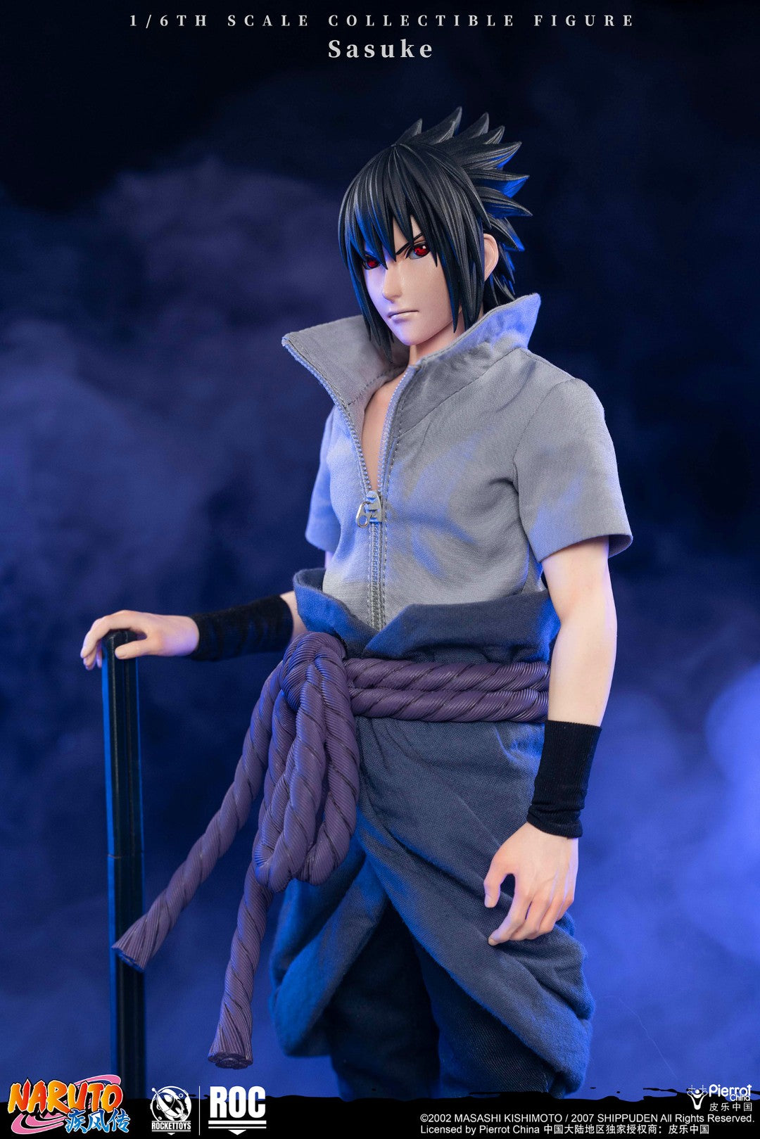 [PREORDER] ROCKET TOYS Sasuke Uchiha 1/6 Scale Action Figure