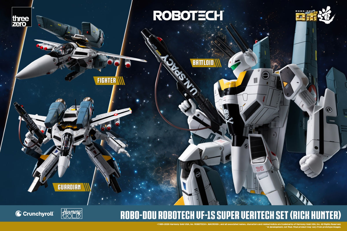 [PREORDER] ROBO-DOU ROBOTECH VF‐1S Super Veritech Set (RICK HUNTER)