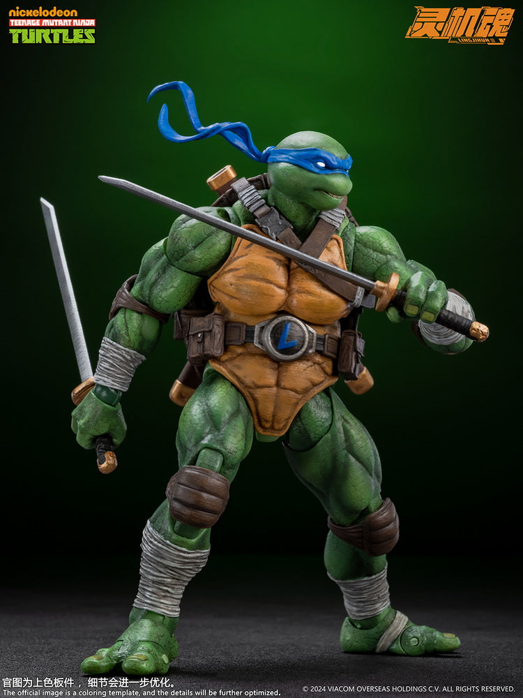 [PREORDER] LINGJIHUN Ninja Turtles Series Leonardo Action Figure