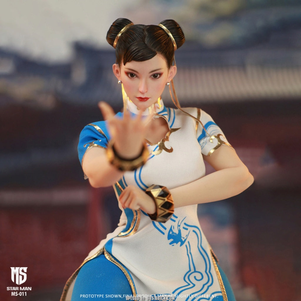 [PREORDER] Star Man MS-011 Chun-Li (White Cheongsam)