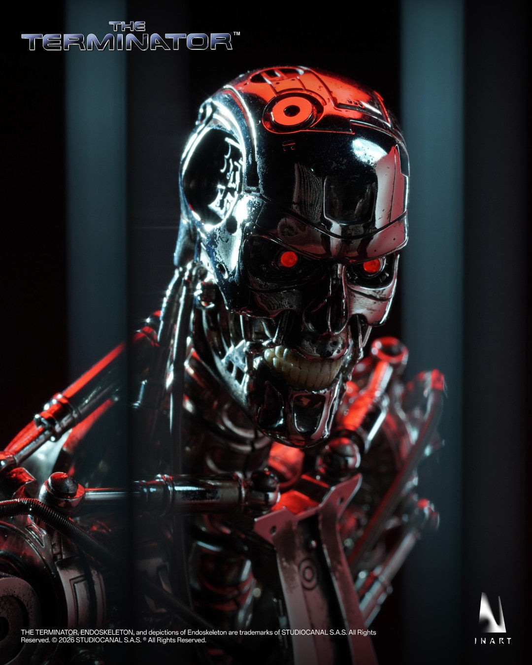 [PREORDER] INART T-800 Endoskeleton 1/6 Collectible Figure - The Terminator