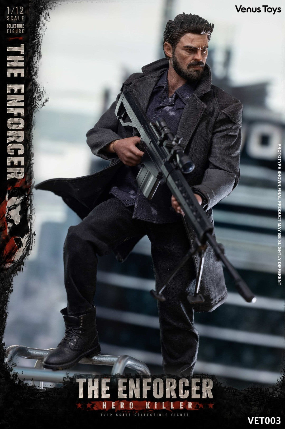 [PREORDER] Venus Toys The Enforcer 1/12 Scale Action Figure