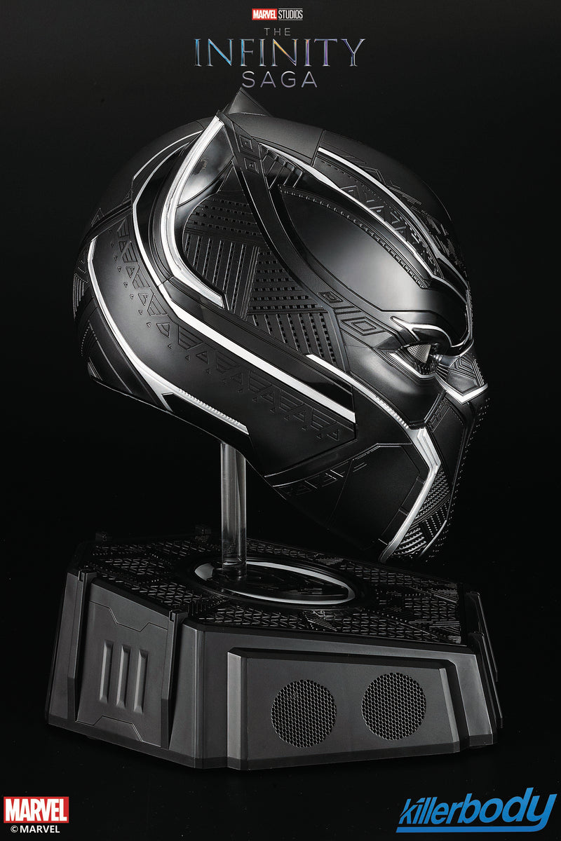 Black Panther Wearable Helmet & Display Base