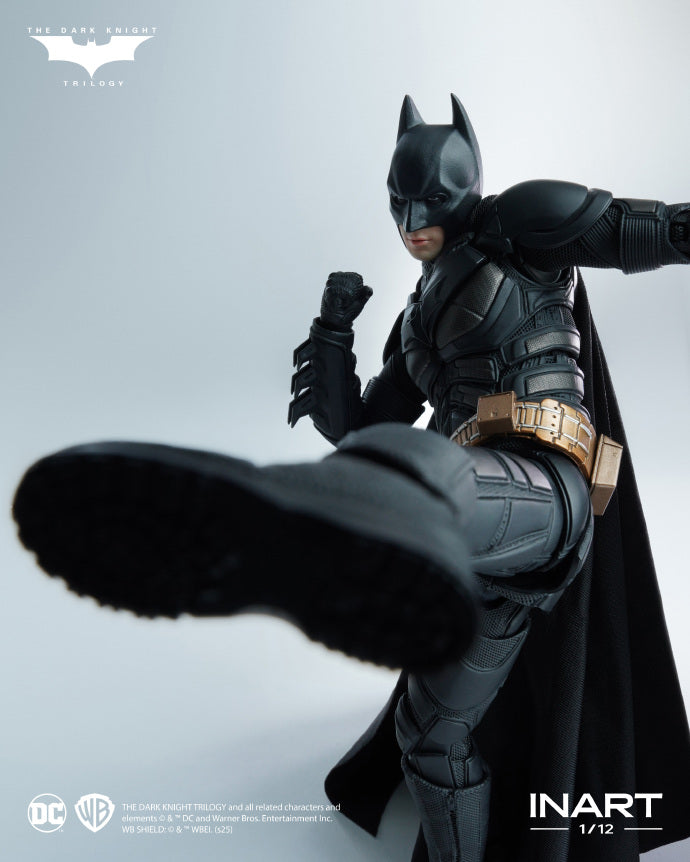 [PREORDER] INART Batman 1/12 Scale Action Figure Deluxe Ver - The Dark Knight Rises