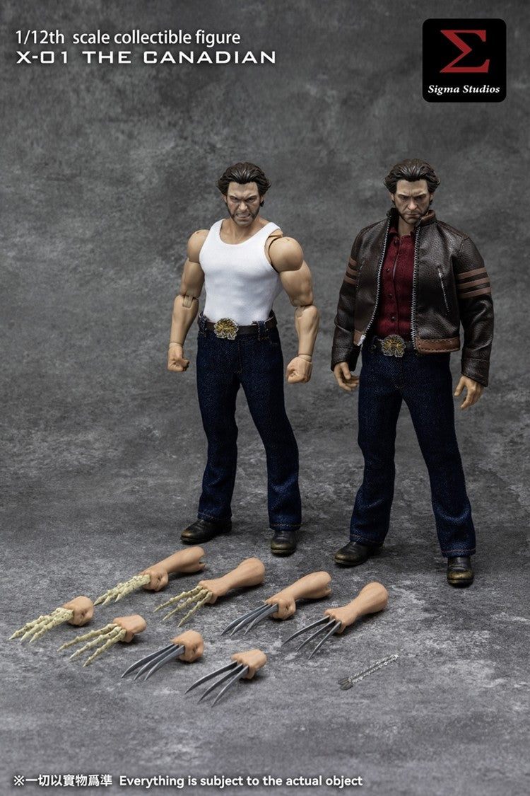 [PREORDER] Sigma Studios X-01 The Canadian 1/12 Scale Action Figure