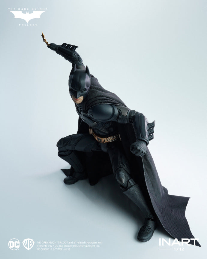 [PREORDER] INART Batman 1/12 Scale Action Figure Deluxe Ver - The Dark Knight Rises