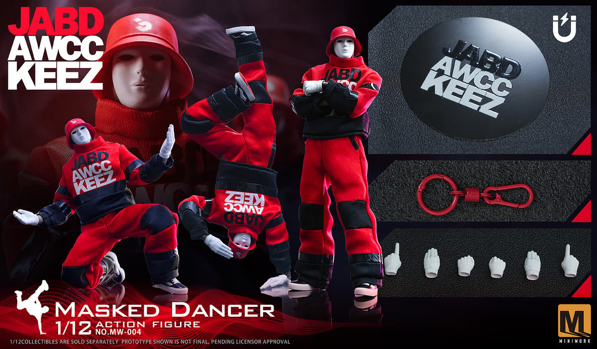 [PREORDER] Miniwork MW-004 Masked Dancer 1/12 Figure