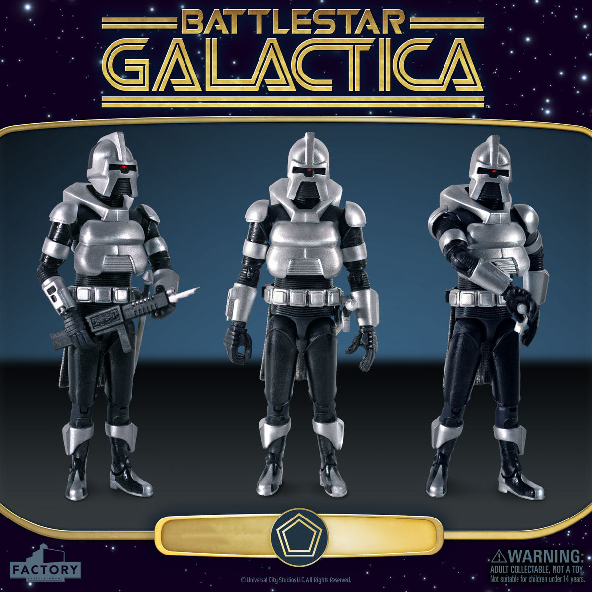 [PREORDER] Battlestar Galactica Cylon Centurion 3.75 Inch Action Figures