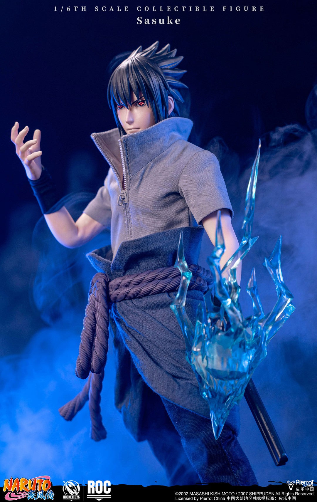 [PREORDER] ROCKET TOYS Sasuke Uchiha 1/6 Scale Action Figure
