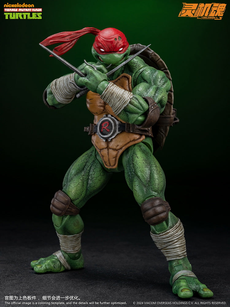 [PREORDER] LINGJIHUN Ninja Turtles Series Raphael Action Figure