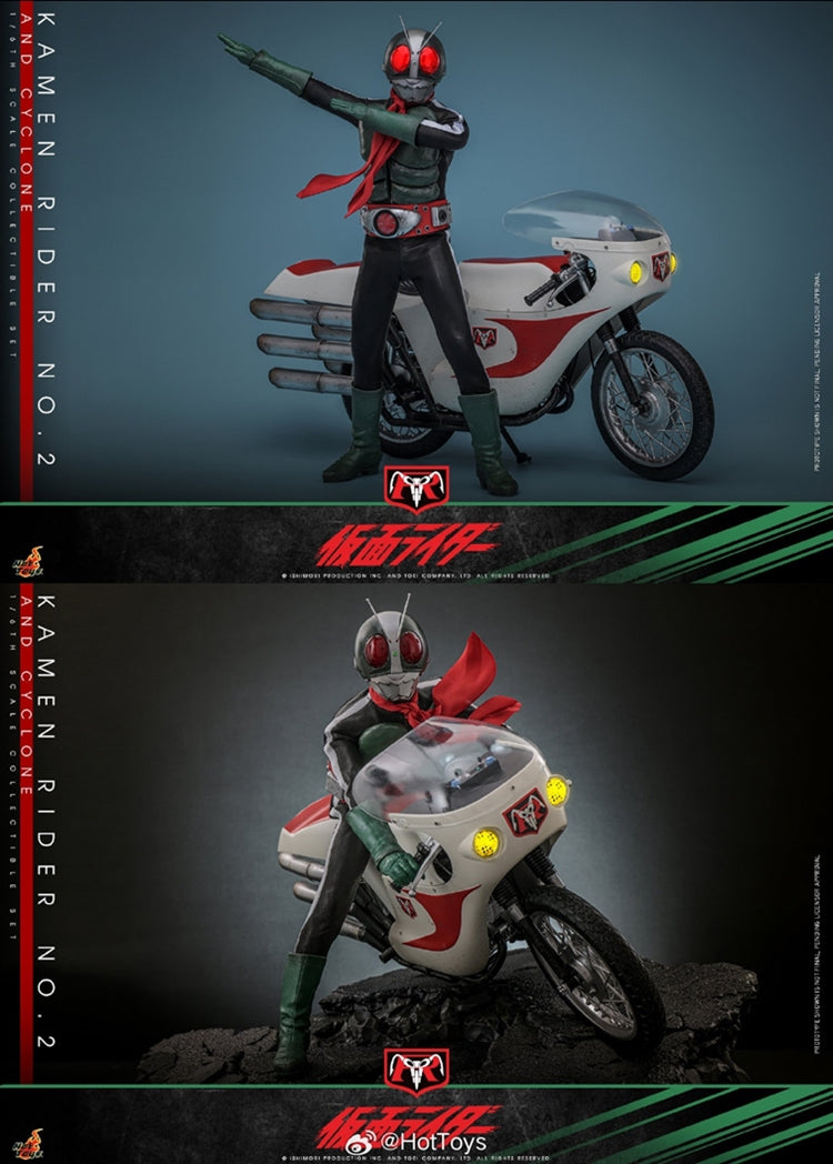 [PREORDER] HotToys 1/6 Scale Kamen Rider Nigou & Cyclone