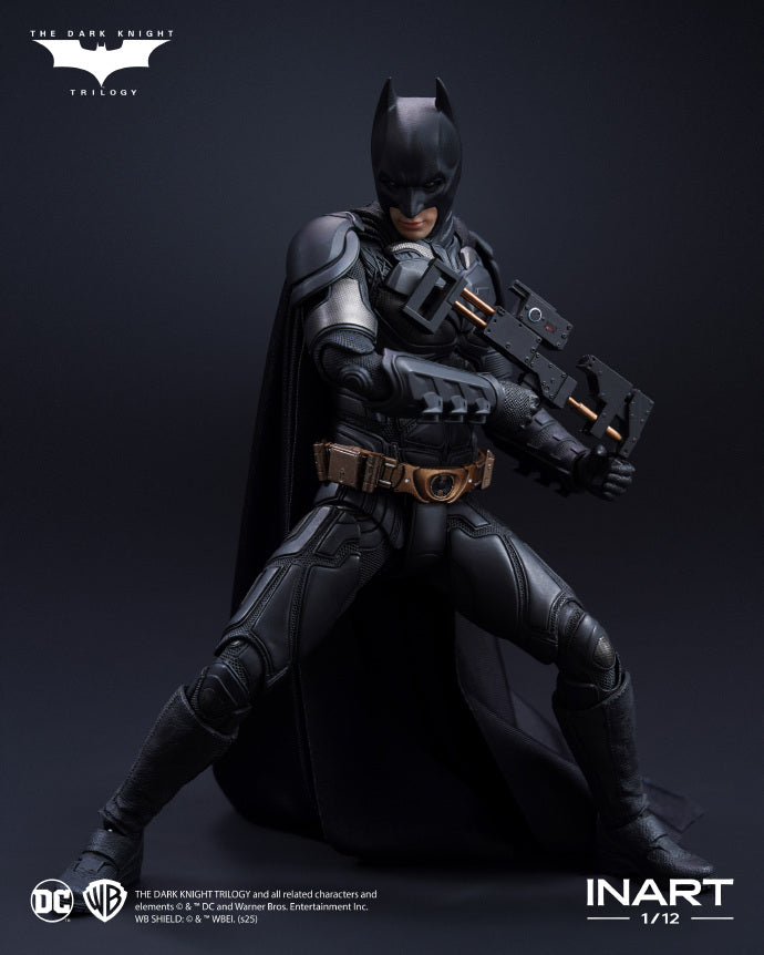 [PREORDER] INART Batman 1/12 Scale Action Figure Deluxe Ver - The Dark Knight Rises