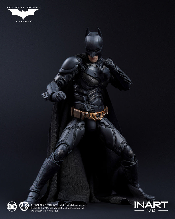 [PREORDER] INART Batman 1/12 Scale Action Figure Deluxe Ver - The Dark Knight Rises