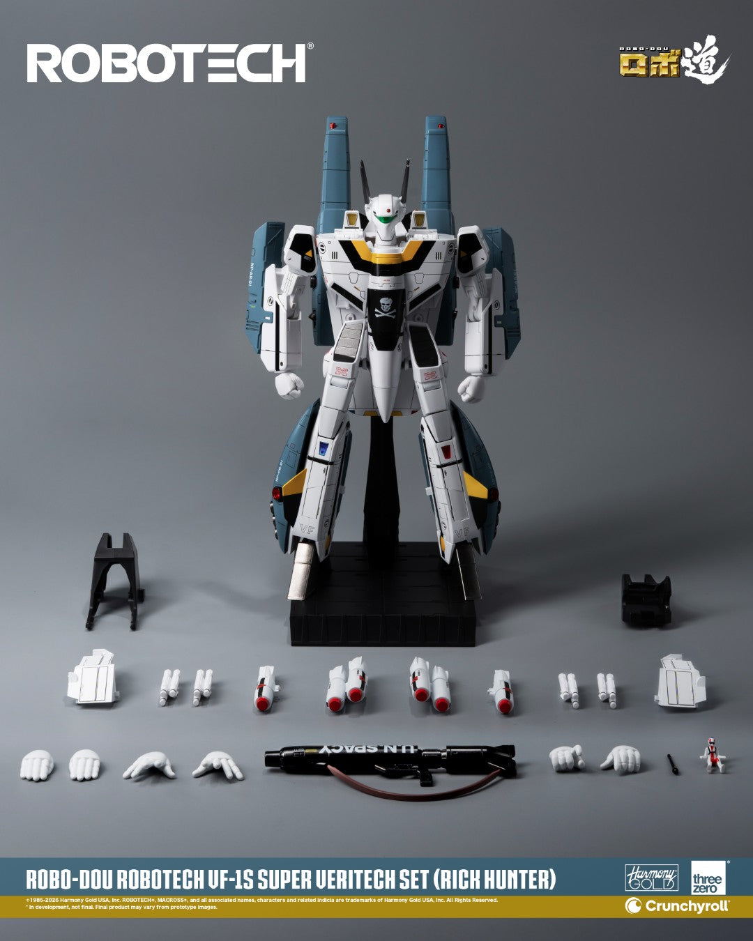 [PREORDER] ROBO-DOU ROBOTECH VF‐1S Super Veritech Set (RICK HUNTER)