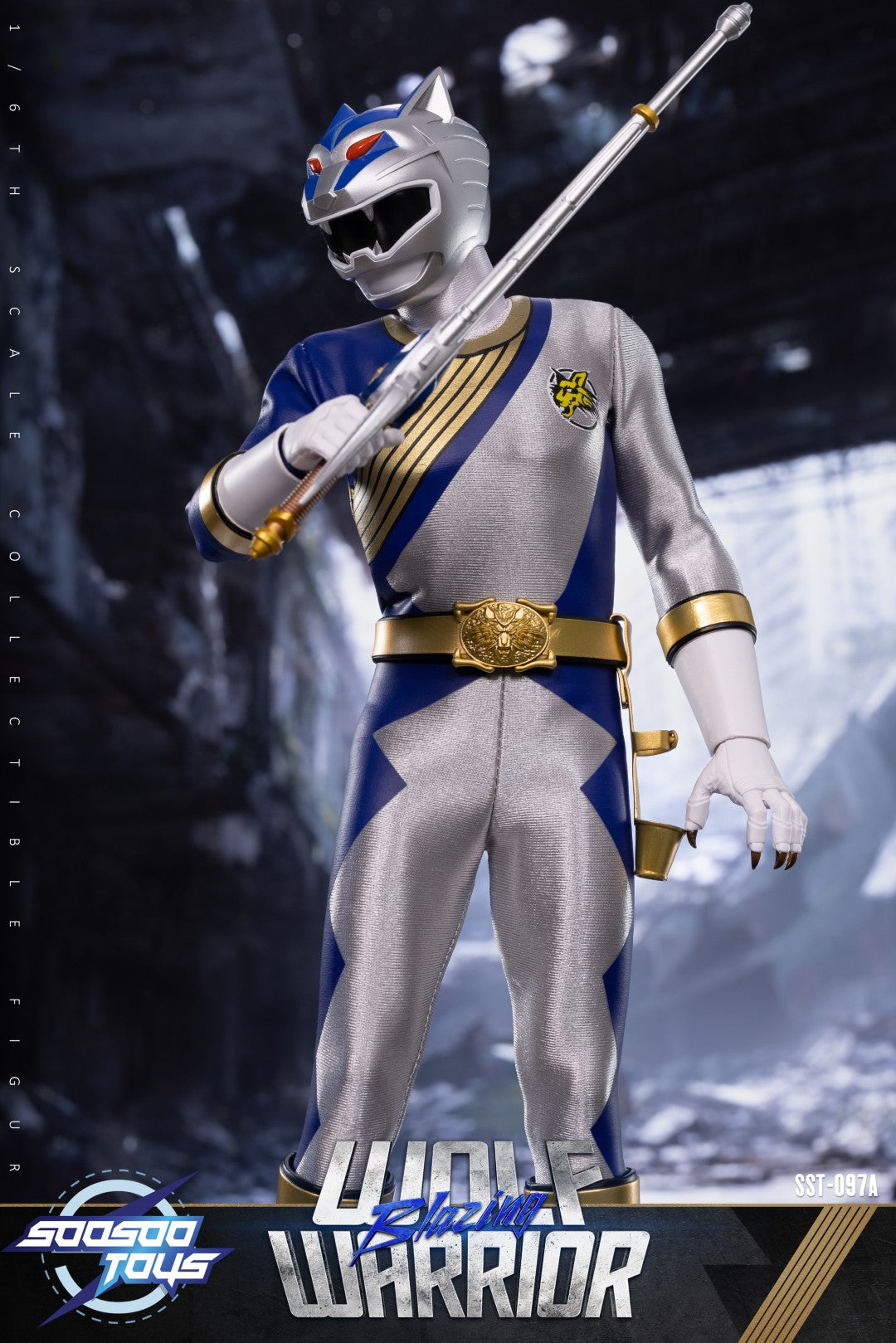 [PREORDER] SST-097 Blazing Ranger Team 1/6 Scale Action Figure Set