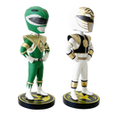Power Rangers Green & White Ranger Bobblehead Set (SDCC Exclusive)