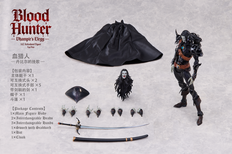 Eggtoys Blood Hunter Dhanpir's Elegy 1/12 Action Figure