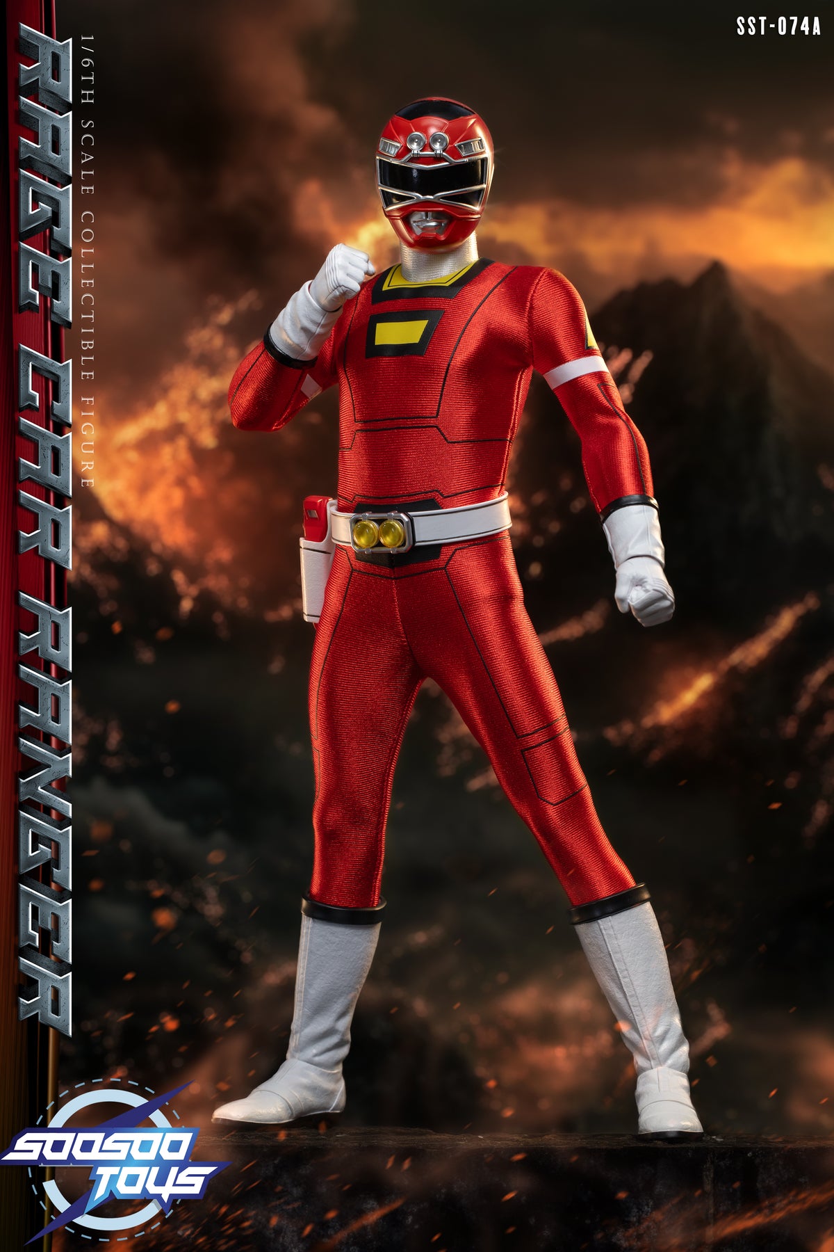 SST-074A Rage Car Ranger 1/6 Scale Action Figure